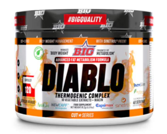 BIG SUPPS Diablo Thermogenic Caps