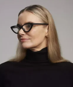 Alternative view of Диоптрични очила ADRIANA Small Cat Eye Black