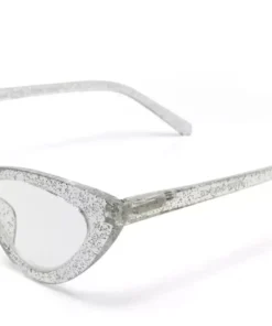Alternative view of Диоптрични очила ADRIANA Small Cat Eye Silver glitter