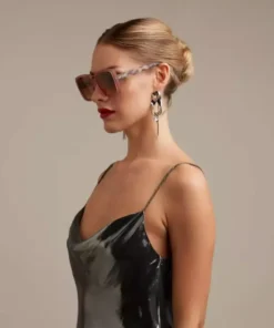 Alternative view of Слънчеви очила ALESSIA Pink Havana