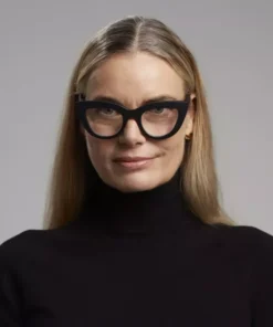 Диоптрични очила CLAUDIA Big Cat Eye - Image 5