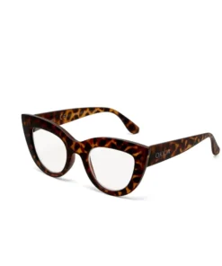 Alternative view of Диоптрични очила CLAUDIA Big cat eye Tartaruga