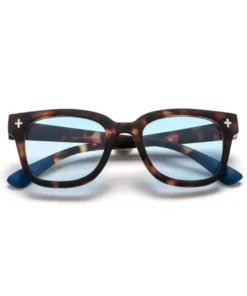 Слънчеви очила GIOVANNI Classic Havana & blue (blue lenses)