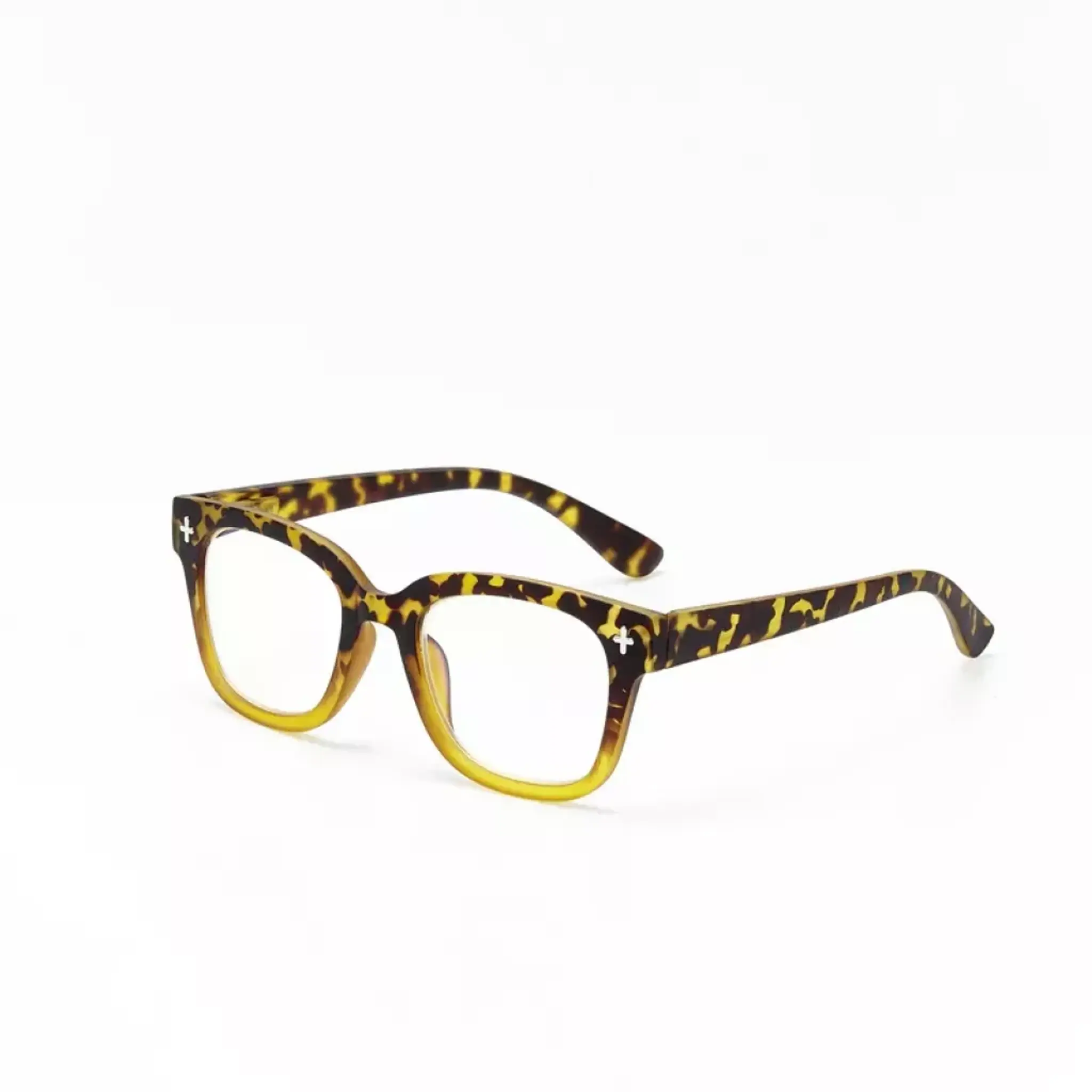 Диоптрични очила GIOVANNI Havana yellow mustard - Image 4