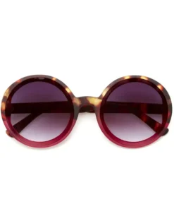 Слънчеви очила MONICA Round Havana pink