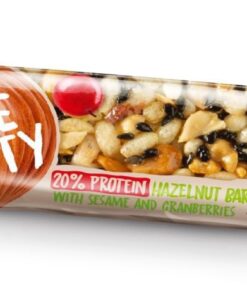 Био протеиново барче Love Nutty с лешник, сусам и червена боровинка