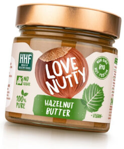 Био лешников тахан LOVE NUTTY Hazelnut Butter 100% натурален, без добавена захар
