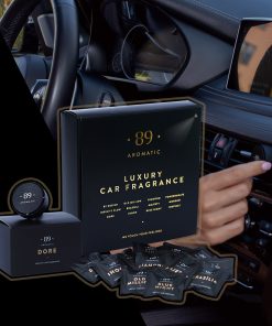 Aromatic89 Car Air Freshener - Комплект луксозен парфюмен ароматизатор за кола с 12 пълнители