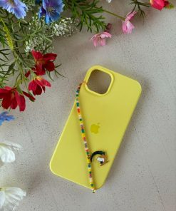 Аксесоар за телефон с луна и бяла котка