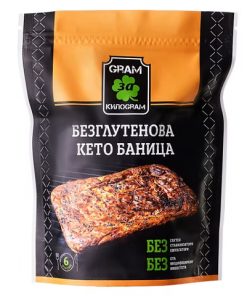 Безглутенова КЕТО баница