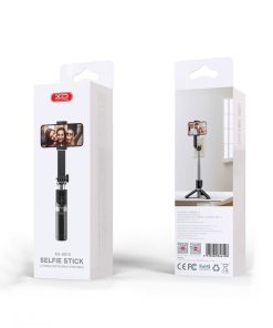 Селфи стик XO SS10 Трипод с Bluetooth, Черен