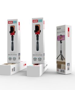 Селфи стик XO SS08 Трипод с Bluetooth, Черен