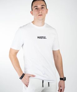 Тениска Hustle Black/White - Image 2