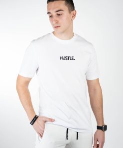 Тениска Hustle Black/White - Image 3
